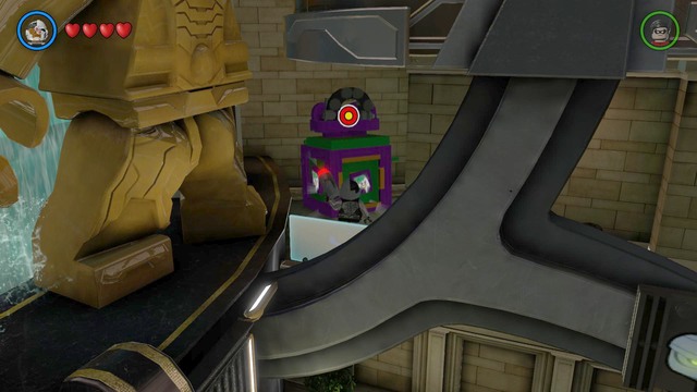 You can collect the fourth Character Token from the Jokers present - Characters - Hall of Justice, Hall of Doom - secrets - LEGO Batman 3: Beyond Gotham - Game Guide and Walkthrough