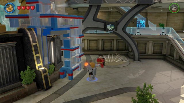 The third Character Token can be found in the right part of the Hall of Justice - Characters - Hall of Justice, Hall of Doom - secrets - LEGO Batman 3: Beyond Gotham - Game Guide and Walkthrough