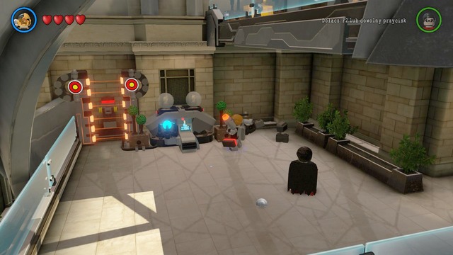 You can find the second character also in the Hall of Justice - Characters - Hall of Justice, Hall of Doom - secrets - LEGO Batman 3: Beyond Gotham - Game Guide and Walkthrough