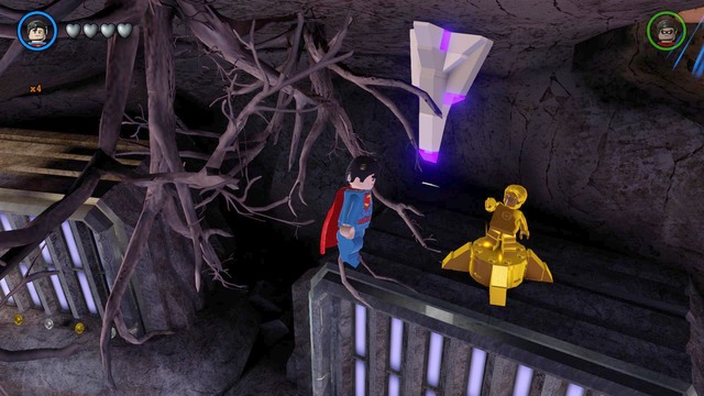You will find the third Gold Brick in the ruins underground - Gold Bricks - Nok - secrets - LEGO Batman 3: Beyond Gotham - Game Guide and Walkthrough