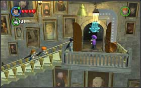 You begin at the Grand Staircase (M2 - Walkthrough - Year 1 Part 2 - Walkthrough - LEGO Harry Potter: Years 1-4 - Game Guide and Walkthrough
