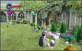 You will begin at the Grassy Courtyard (M3 - Walkthrough - Year 2 Part 1 - Walkthrough - LEGO Harry Potter: Years 1-4 - Game Guide and Walkthrough
