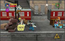 Jump onto the train and move left - Walkthrough - Year 3 Part 1 - Walkthrough - LEGO Harry Potter: Years 1-4 - Game Guide and Walkthrough