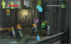 You begin in the Lessons Hallway (M4 - Walkthrough - Year 3 Part 1 - Walkthrough - LEGO Harry Potter: Years 1-4 - Game Guide and Walkthrough