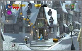 You will gain the third broom by destroying one of the Christmas trees #1 - Walkthrough - Year 3 Part 1 - Walkthrough - LEGO Harry Potter: Years 1-4 - Game Guide and Walkthrough