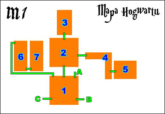 1 - Hogwarts Map - Walkthrough - LEGO Harry Potter: Years 1-4 - Game Guide and Walkthrough
