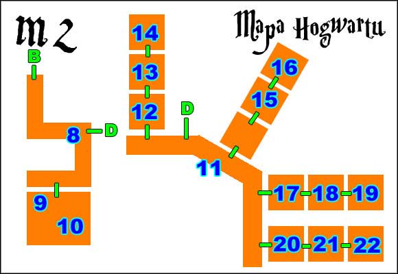 8 - Hogwarts Map - Walkthrough - LEGO Harry Potter: Years 1-4 - Game Guide and Walkthrough