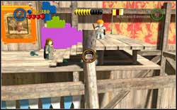Harry (Girl Disguise): after getting to the trapdoor, switch to Ron and use Scabbers - Bonuses - Year 1 - Walkthrough - LEGO Harry Potter: Years 1-4 - Game Guide and Walkthrough