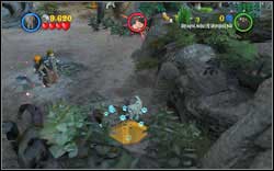 Fang: The digging spot is in the lower right corner of the location - Bonuses - Year 1 - Walkthrough - LEGO Harry Potter: Years 1-4 - Game Guide and Walkthrough