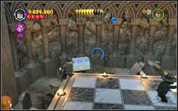 Ravenclaw (blue): At the back of the chessboard you will find a chest - open it with (RD) - Bonuses - Year 1 - Walkthrough - LEGO Harry Potter: Years 1-4 - Game Guide and Walkthrough