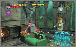 Gregory Goyle: On the right side of the chimney you will find a black showcase, destroy it with (DM) - Bonuses - Year 2 - Walkthrough - LEGO Harry Potter: Years 1-4 - Game Guide and Walkthrough