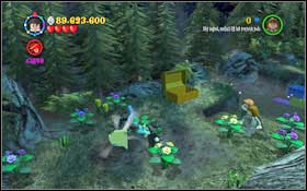 Ravenclaw (blue): After leaving the Shrieking Shack, you will find a digging spot behind - dig up the glass showcase - Bonuses - Year 3 - Walkthrough - LEGO Harry Potter: Years 1-4 - Game Guide and Walkthrough