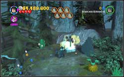 Hufflepuff (yellow): After destroying the iceberg, head right - Bonuses - Year 3 - Walkthrough - LEGO Harry Potter: Years 1-4 - Game Guide and Walkthrough
