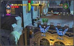 Macnair: After destroying the iceberg, head right and assemble a staircase (WL) using the bricks - Bonuses - Year 3 - Walkthrough - LEGO Harry Potter: Years 1-4 - Game Guide and Walkthrough