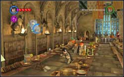 On the left side of the room, there's a student in a spider-web - Bonuses - Hogwarts - Walkthrough - LEGO Harry Potter: Years 1-4 - Game Guide and Walkthrough