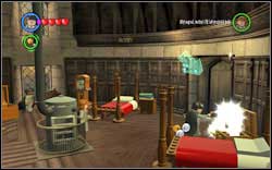 Ron (Hogwarts): In the chest on the right, beside the entrance door - Bonuses - Hogwarts - Walkthrough - LEGO Harry Potter: Years 1-4 - Game Guide and Walkthrough