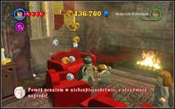 Use a spell on the sofa on the left side of the room and the sleeping student will fall inside - Bonuses - Hogwarts - Walkthrough - LEGO Harry Potter: Years 1-4 - Game Guide and Walkthrough