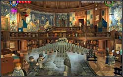 Hogwarts Crest Detector: At the bottom of the room you will find a few bricks - bigger and smaller ones, on which you can use (WL) - Bonuses - Hogwarts - Walkthrough - LEGO Harry Potter: Years 1-4 - Game Guide and Walkthrough