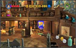 Inside the room, you will find three out of five gold books - use magic on them - Bonuses - Hogwarts - Walkthrough - LEGO Harry Potter: Years 1-4 - Game Guide and Walkthrough