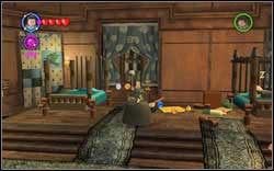Inside the room, you will find two out of five gold books - use magic on them - Bonuses - Hogwarts - Walkthrough - LEGO Harry Potter: Years 1-4 - Game Guide and Walkthrough
