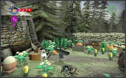 Gilderoy Lockhart (Green Jacket): (Time Travel) use (RD) on the padlock by the axe - Bonuses - Hogwarts - Walkthrough - LEGO Harry Potter: Years 1-4 - Game Guide and Walkthrough