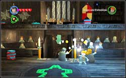 Girl: Use magic on four candles (two by the entrance, two in the upper part of the room) - Bonuses - Hogwarts - Walkthrough - LEGO Harry Potter: Years 1-4 - Game Guide and Walkthrough