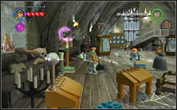 Station Guard: Use (WL) on the four torches found in the classroom - Bonuses - Hogwarts - Walkthrough - LEGO Harry Potter: Years 1-4 - Game Guide and Walkthrough