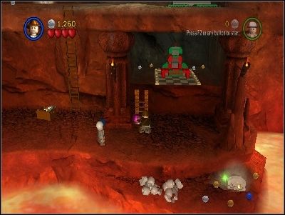 Get down and defeat the guards - Chapter 3 - The Temple of Kali - The Temple of Doom - LEGO Indiana Jones: The Original Adventures - Game Guide and Walkthrough