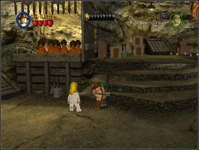 Go up and defeat your enemies - Chapter 4 - Free the Slaves - part 2 - The Temple of Doom - LEGO Indiana Jones: The Original Adventures - Game Guide and Walkthrough