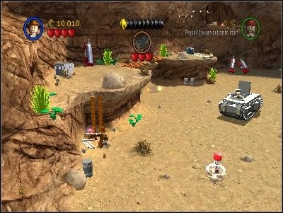 Now it's time for a boss fight - Chapter 5 - Desert Ambush - The Last Crusade - LEGO Indiana Jones: The Original Adventures - Game Guide and Walkthrough