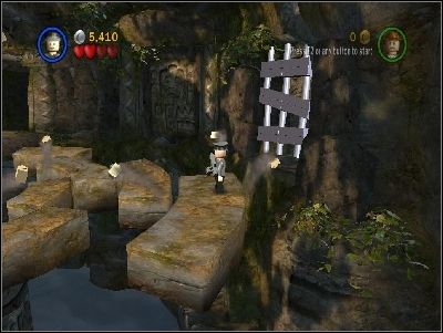 C3PO - In the Lost Temple level, when you will find golden idol and the foot-bridges will start to move, don't go through the door but go to the right - Secret characters from Star Wars series - Secrets - LEGO Indiana Jones: The Original Adventures - Game Guide and Walkthrough
