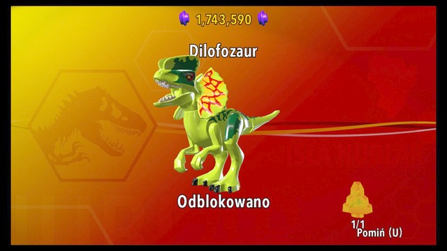 Dilophosaurus is needed for collecting all secrets in missions - How to unlock dinosaurs? - Important advices - LEGO Jurassic World - Game Guide and Walkthrough