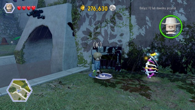 As Timmy, get over to the left side (the screenshot) and get through the shaft, next to the canal - Restoring power - Jurassic Park - walkthrough - LEGO Jurassic World - Game Guide and Walkthrough