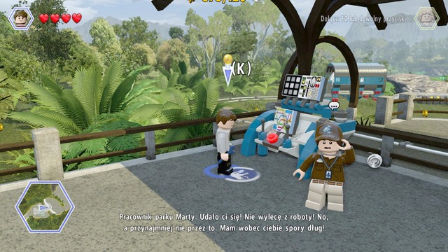 Again, follow the path of the turquoise studs that lead up to your destination - Gyrosphere Valley - Jurassic World - walkthrough - LEGO Jurassic World - Game Guide and Walkthrough