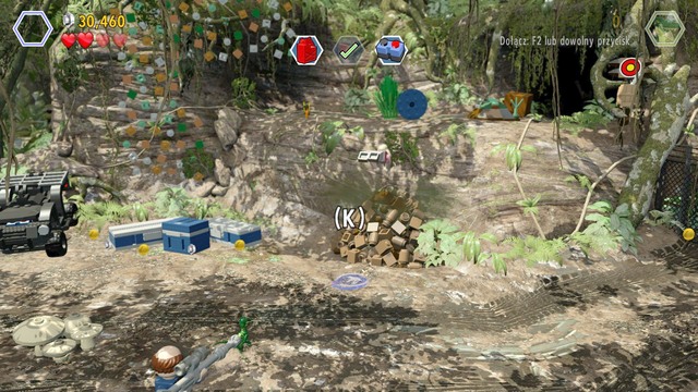 Minikit #3 - Out of Bounds - Jurassic World - secrets - LEGO Jurassic World - Game Guide and Walkthrough