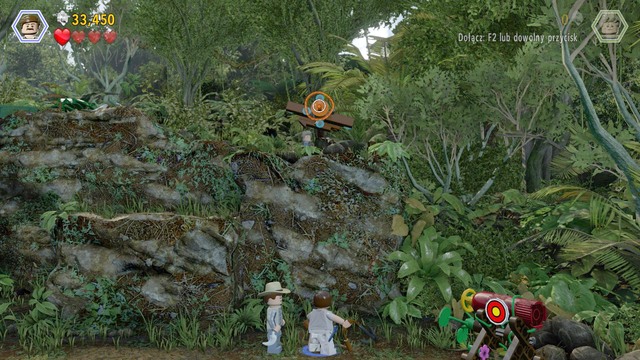 Walk over to the right side and smash all of the objects there - Landing Strip - Jurassic Park III - walkthrough - LEGO Jurassic World - Game Guide and Walkthrough