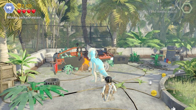Minikit #1 - Breeding facility - Jurassic Park III - secrets - LEGO Jurassic World - Game Guide and Walkthrough