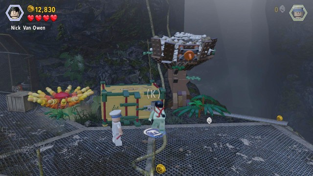 Minikit #3 - Birdcage - Jurassic Park III - secrets - LEGO Jurassic World - Game Guide and Walkthrough