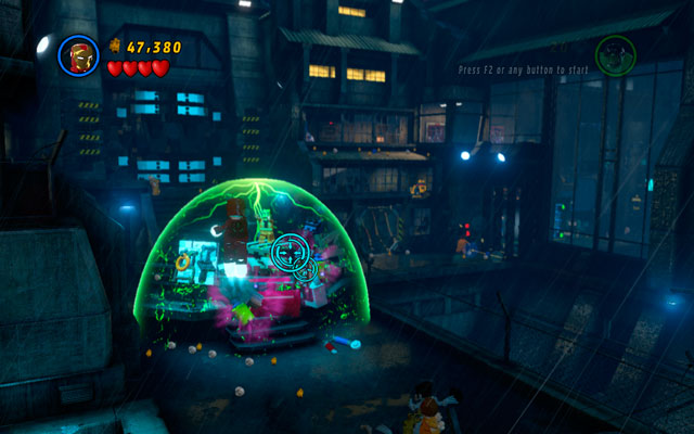 In the interior of the prison you will meet an arch villain - The Leader - Rock Up at the Lock Up - Walkthrough - LEGO Marvel Super Heroes - Game Guide and Walkthrough