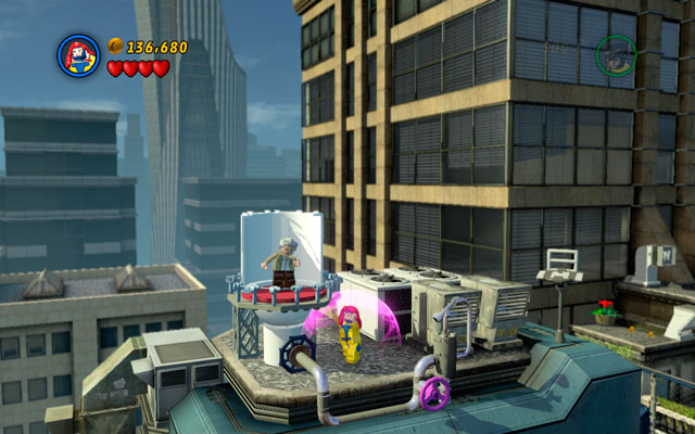 Switch to Jean Grey and use her telekinetic abilities to turn a violet valve - The Main Campaign - Stan Lee in Peril - LEGO Marvel Super Heroes - Game Guide and Walkthrough
