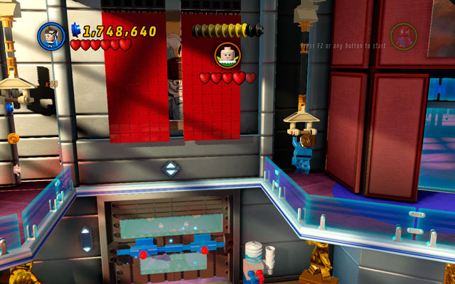Go to the left to find the lever and pull it - Nuff Said - Deadpool Bonus Missions: Walkthrough - LEGO Marvel Super Heroes - Game Guide and Walkthrough