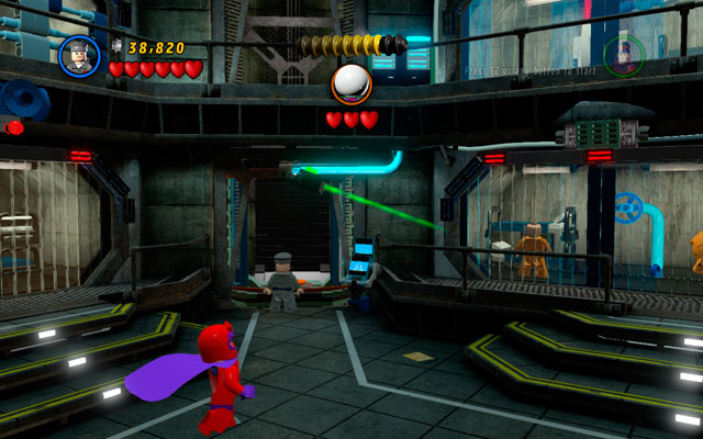 Use Mystique powers to turn into guard and cheat the camera - The Thrill of the Chess - Deadpool Bonus Missions: Walkthrough - LEGO Marvel Super Heroes - Game Guide and Walkthrough