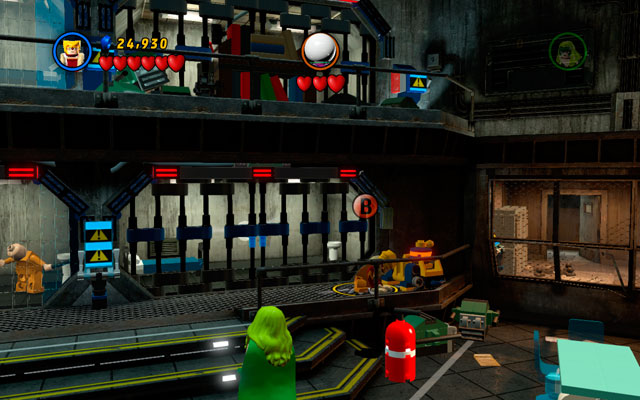After entering the prison block (where Mysterio is hiding), choose any character with claws - The Thrill of the Chess - Deadpool Bonus Missions: Collectables - LEGO Marvel Super Heroes - Game Guide and Walkthrough