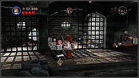 The pirate will escape up - Port Royale - walkthrough - The Curse of the Black Pearl - LEGO Pirates of the Caribbean: The Video Game - Game Guide and Walkthrough