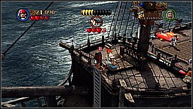 12 - The Black Pearl Attacks - walkthrough - The Curse of the Black Pearl - LEGO Pirates of the Caribbean: The Video Game - Game Guide and Walkthrough