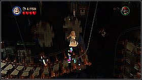 Grab the chain as Elisabeth - Smuggler's Den - walkthrough - The Curse of the Black Pearl - LEGO Pirates of the Caribbean: The Video Game - Game Guide and Walkthrough