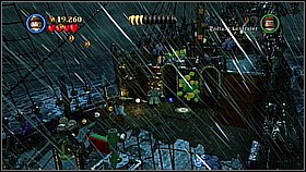 As Will activate the mechanism with the sword and switch to the other character to take away the green element - The Dutchman's Secret - walkthrough - Dead Man's Chest - LEGO Pirates of the Caribbean: The Video Game - Game Guide and Walkthrough