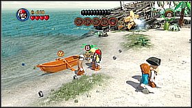 Use Jack's compass and the spade to become the treasure hunter - Isla Cruces - walkthrough - Dead Man's Chest - LEGO Pirates of the Caribbean: The Video Game - Game Guide and Walkthrough