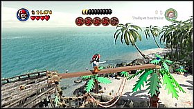 Enter the ship as Jack and use his hook to get higher - Isla Cruces - walkthrough - Dead Man's Chest - LEGO Pirates of the Caribbean: The Video Game - Game Guide and Walkthrough