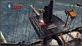 Now other characters can climb the masts - Kraken - walkthrough - Dead Man's Chest - LEGO Pirates of the Caribbean: The Video Game - Game Guide and Walkthrough